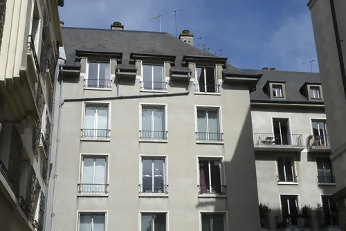 façade d'un immeuble en copropriété